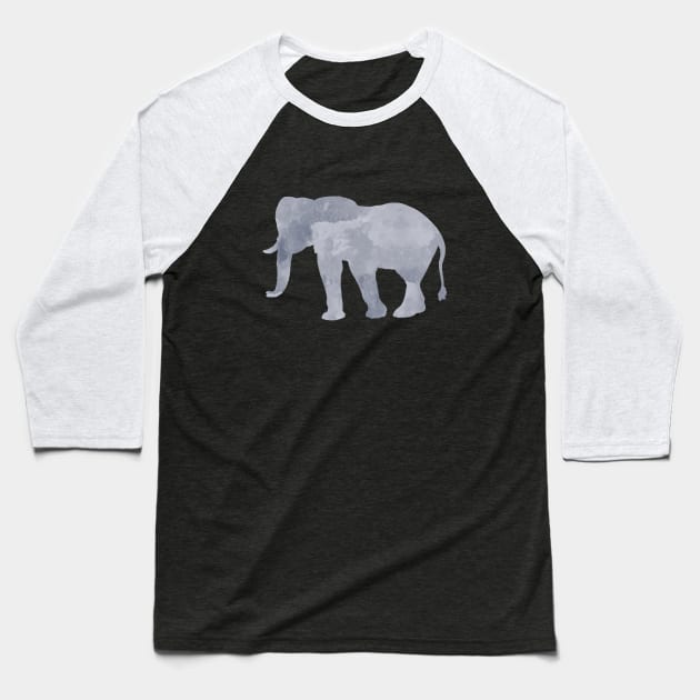 Elephant Baseball T-Shirt by TheJollyMarten